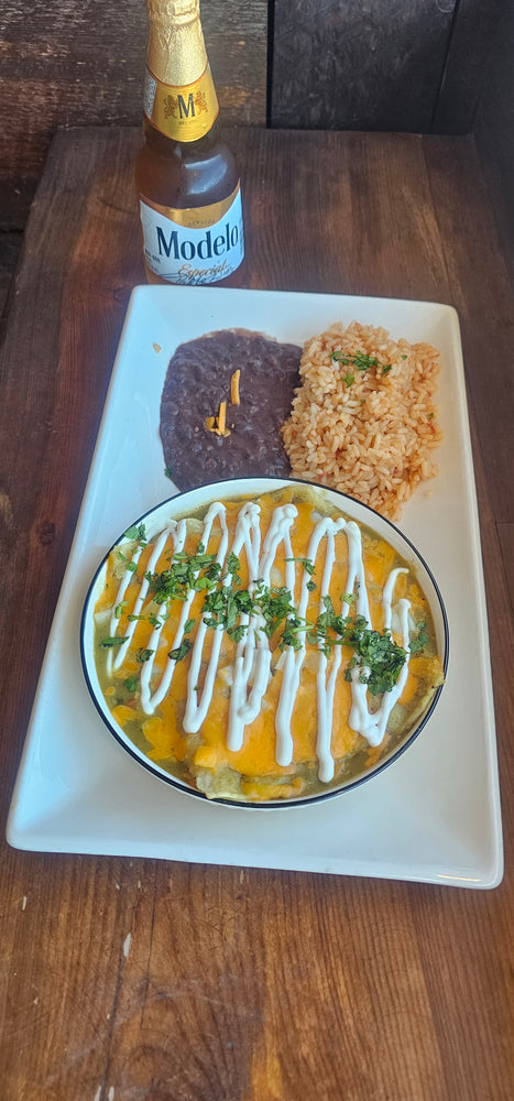 Enchilada suizas (Baked Enchilada)